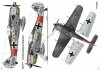 Kagero 55006 Focke-Wulf Fw 190 A EN/PL